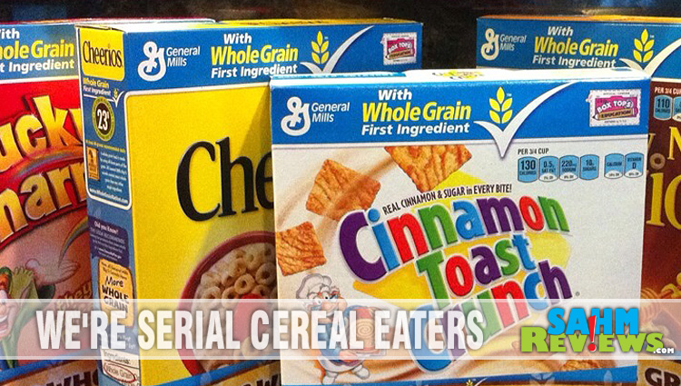 Cereal, Cereal and More Cereal