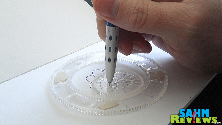 Spirograph in use