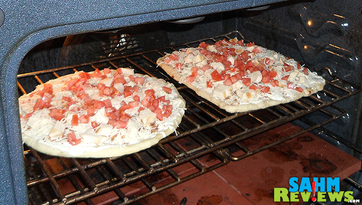 Stonefire Bread - Pizza in Oven