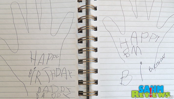 Create a memorable birthday gift for dad: a birthday journal. -SahmReviews.com