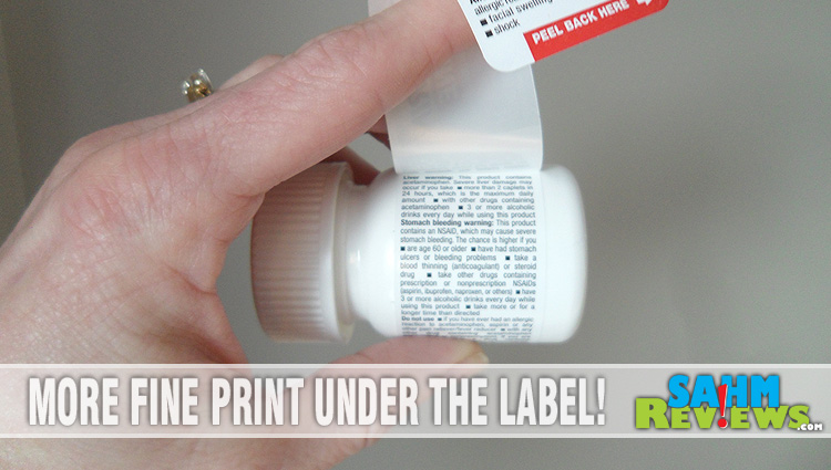Are you reading the labels of your OTC medicines? - SahmReviews.com