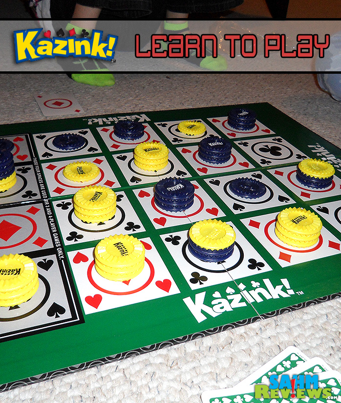 If you've ever played the original Sequence by Jax Games, then you HAVE to see Kazink! - SahmReviews.com