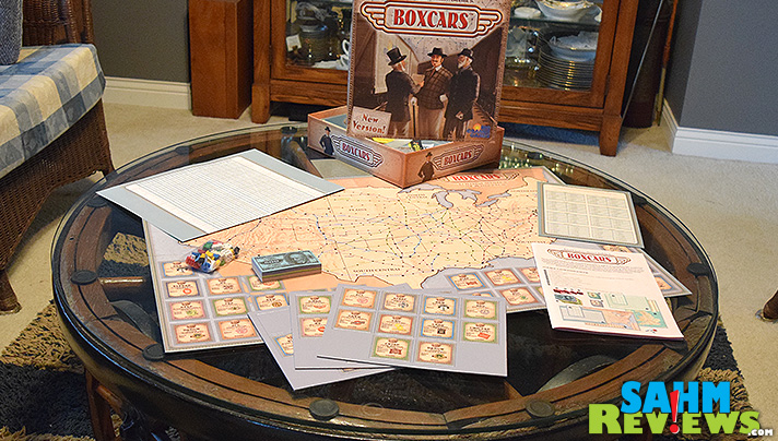 Boxcars by Rio Grande Games. Become a railroad tycoon in an afternoon! - SahmReviews.com