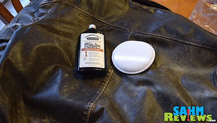 We used Chamberlain's Leather Milk to help keep our keepsake leather jacket in the family for years to come. - SahmReviews.com