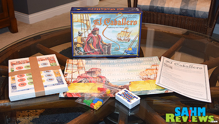 Follow Christopher Columbus and the islands he discovered with El Caballero from Rio Grande Games. - SahmReviews.com