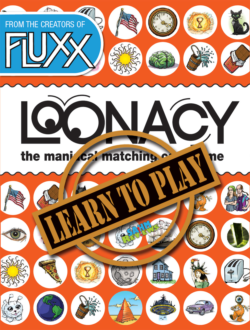 Loonacy by Looney Labs is a game definitely suited to young, quick minds! See how it's played! - SahmReviews.com