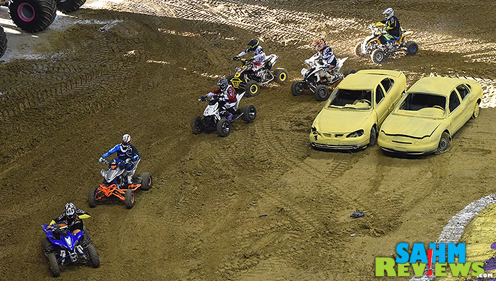Monster Jam includes a variety of action-packed entertainment including ATVs, stunt cycles and monster trucks.