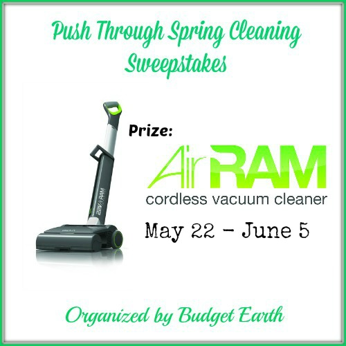 Enter for your chance to win an AirRam vacuum! Details at SahmReviews.com!