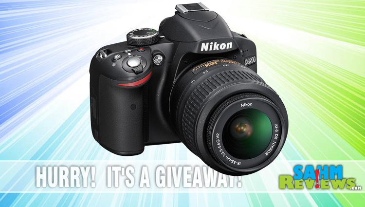 Visit SahmReviews.com and enter to #win a Nikon DSLR Camera! - #giveaway #gadget