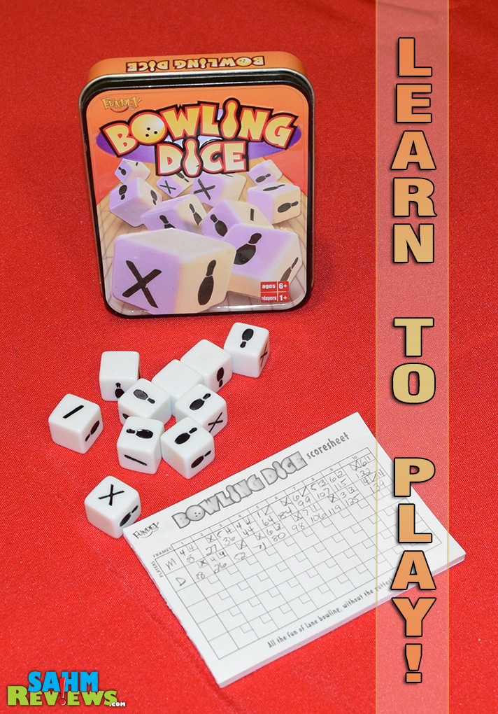 If you can't get to your local alley, or the kids are too young to pick up a ball, check out Bowling Dice by Fundex to help them learn the basics! - SahmReviews.com