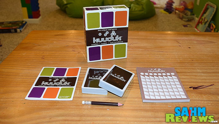 Originally only sold at Starbucks, Kuduuk, a strategy card game that is appropriate for almost any age! - SahmReviews.com
