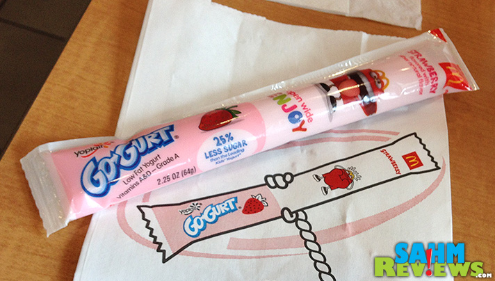 Kids love Go-Gurt so it is a perfect fit for Happy Meals! 
