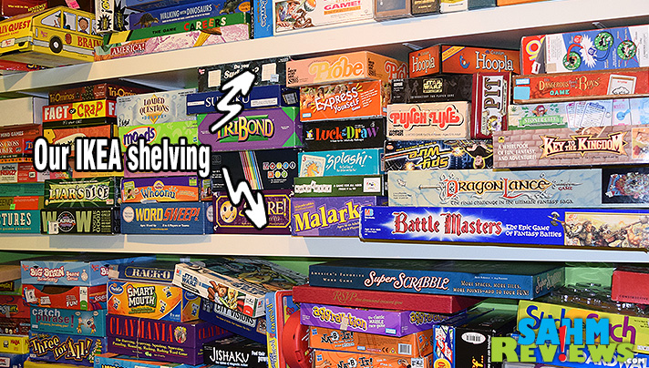 When we needed shelves for all our board games, we headed to IKEA! - SahmReviews.com