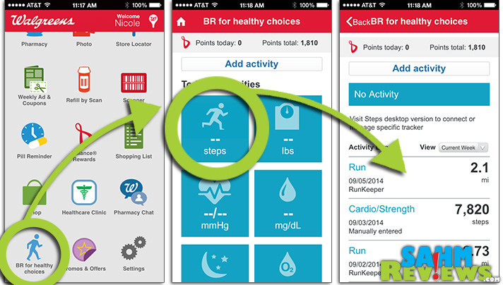 Track your healthy choices and earn rewards. - SahmReviews.com #BalanceRewards #shop