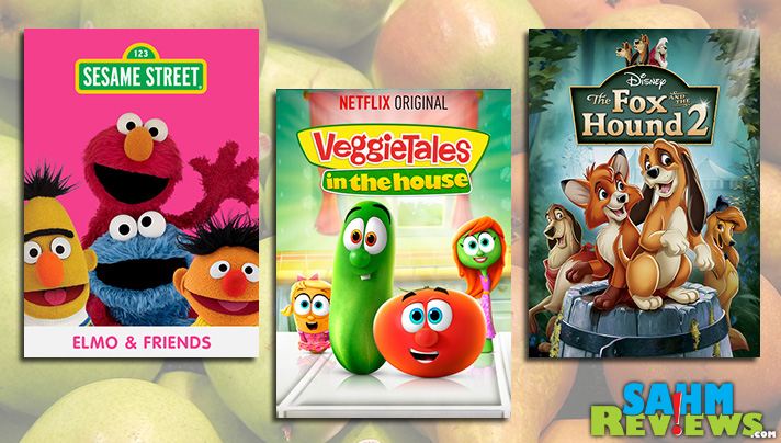 Netflix has shows for little kids including Netflix Original, VeggieTales i nthe House. - SahmReviews.com #StreamTeam