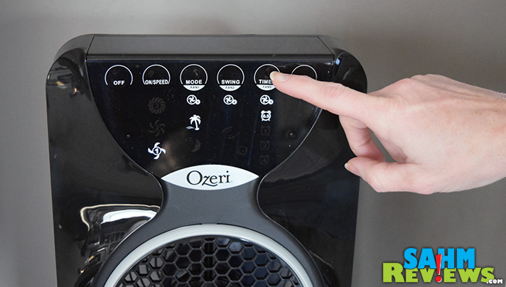 Put those winter thoughts behind you and start thinking about keeping cool in the summer! This tower fan from Ozeri even has a Tropical Breeze program! - SahmReviews.com