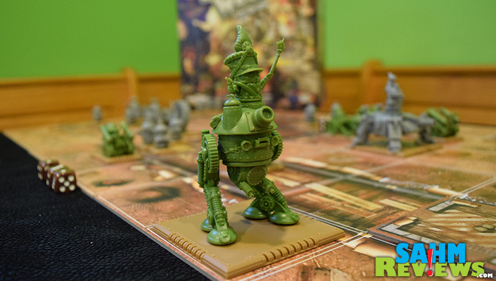 Put aside that boring chess board and take a look at a real 2-player strategy game by Cool Mini or Not - Rivet Wars! - SahmReviews.com