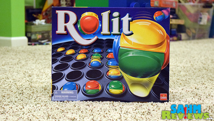 This week's Thrift Treasure is a 4-player version of Othello that goes well beyond black vs. white. Take a look at Rolit by Goliath Games! - SahmReviews.com