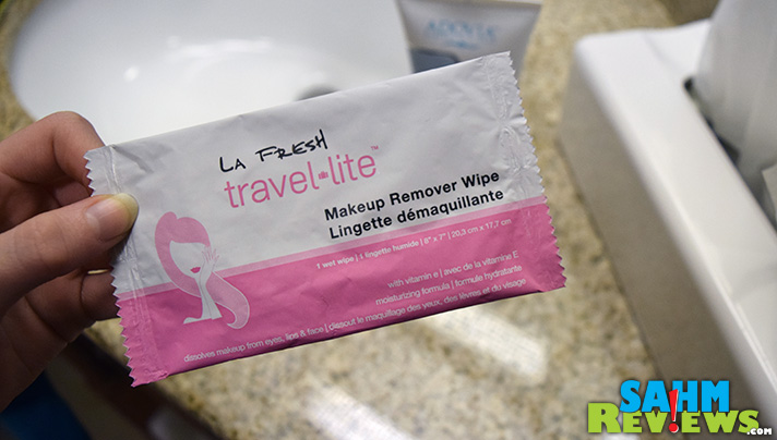 Before using a mud mask, remove makeup quickly and easily with a makeup remover wipe. - SahmReviews.com