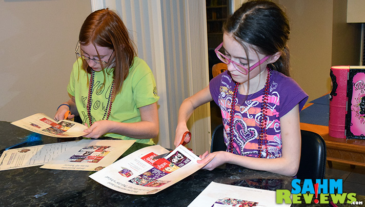 Before sitting down to watch Ever After High, we did some fun projects. - SahmReviews.com