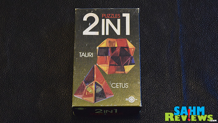 This week's Thrift Treasure is a rather difficult 3D puzzle set from Skor-Mor. This box contains two of the titles from their Star-Art line of geometrics. - SahmReviews.com