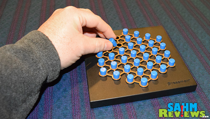 This week's Thrift Treasure is a solitaire puzzle from the 80's! It puts those restaurant versions to shame. Take a look at Think & Jump! - SahmReviews.com