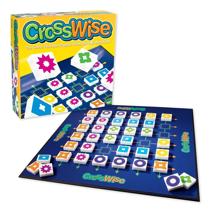 This week's Thrift Treasure is one of our favorite types of games - an abstract game. Unlike most, this one plays up to four. See CrossWise from MindWare! - SahmReviews.com