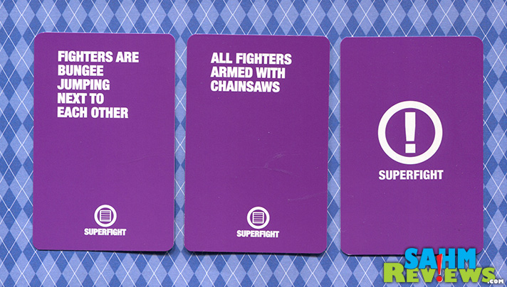 This week's Thrift Treasure is a unique card game called SuperFight. Battle your opponent in this hilarious take on the classic game of War. - SahmReviews.com