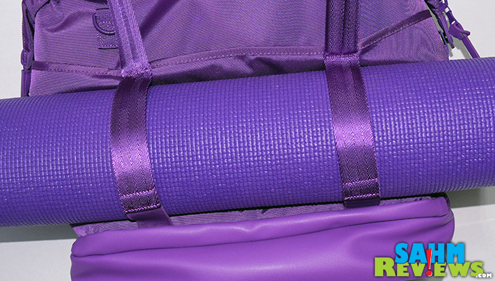Headed to the gym? The Modal Concept Tote holds your yoga mat in addition to many other important items. - SahmReviews.com #Modal