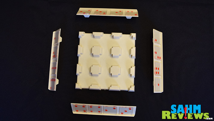 This week's Thrift Treasure is a version of Dominos that we had never seen before. Stack-Ominos by Pressman takes dominos to a whole new level. - SahmReviews.com