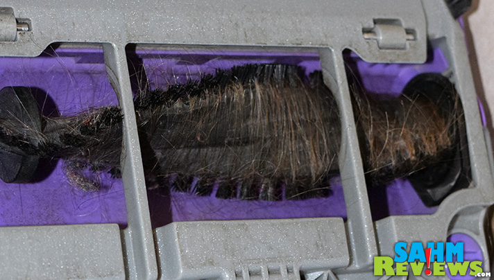 Living with three females, all with long hair is not something I wish on anyone. The Eureka Brushroll Clean should hopefully make the situation better. - SahmReviews.com
