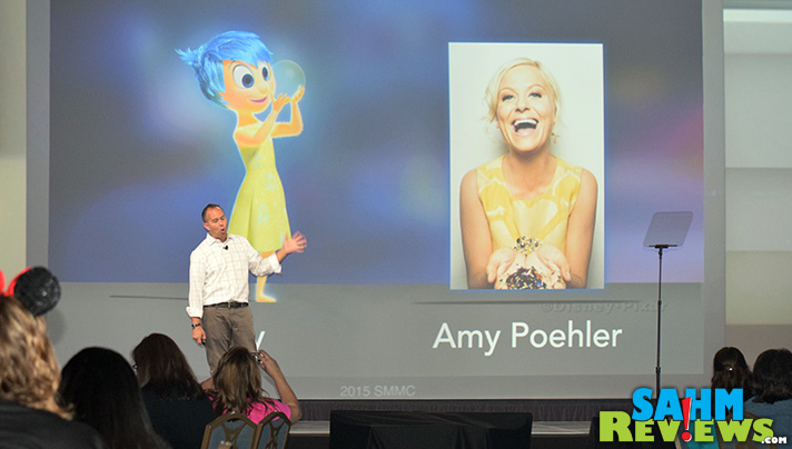Amy Poehler voices Joy in Pixar's Inside Out movie. - SahmReviews.com #InsideOutEvent