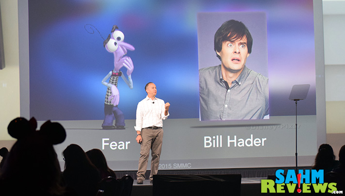 Bill Hader voices Fear in Pixar's Inside Out movie. - SahmReviews.com #InsideOutEvent
