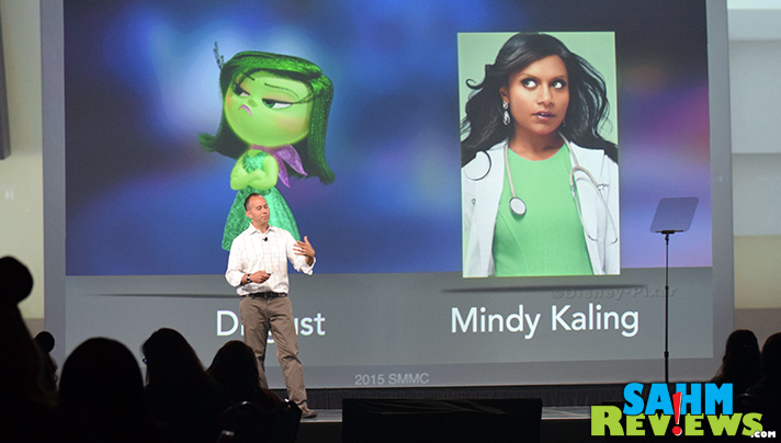 Mindy Kaling voices Disgust in Pixar's Inside Out movie. - SahmReviews.com #InsideOutEvent