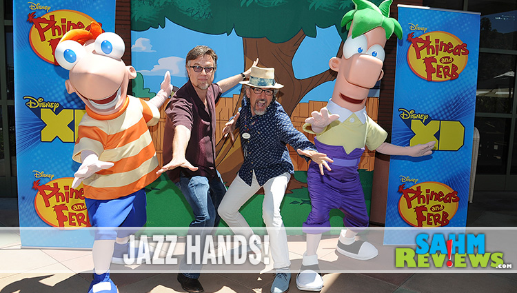 Had the chance to say goodbye to Phineas and Ferb with Dan Povenmire & Jeff "Swampy" Marsh - SahmReviews.com #PhineasandFerbEvent