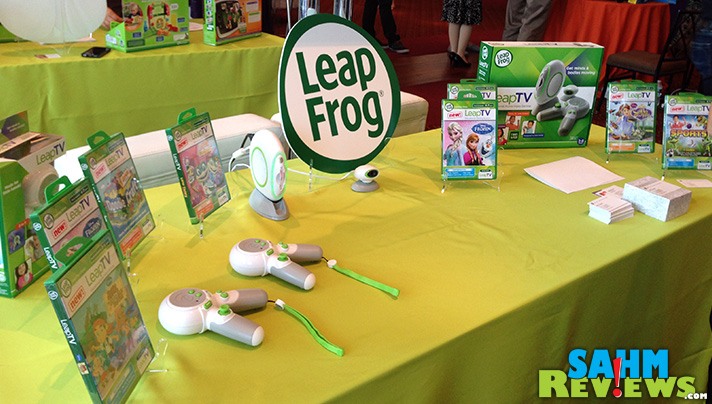 Leap Frog was showcasing off their LeapTV gaming system. - SahmReviews.com #BBNYC