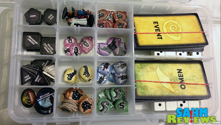 Don't spend more time setting up and tearing down your board game than actually playing. Try these game organization ideas to keep you in the game. - SahmReviews.com