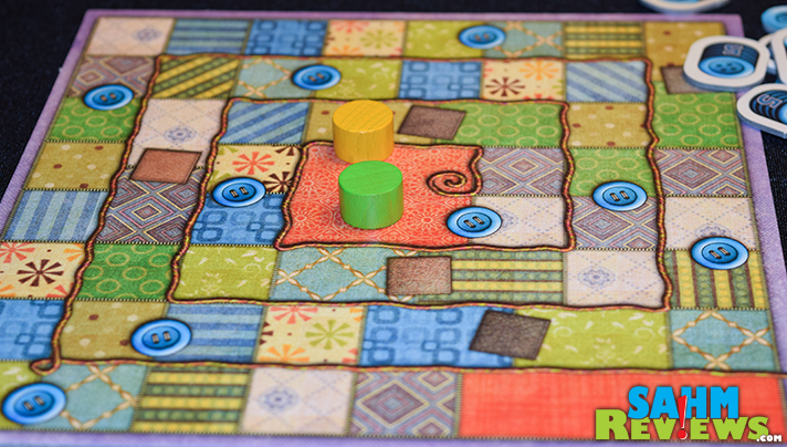 It doesn't matter if you ever learned to sew or not! Patchwork from Mayfair Games will have you making your own quilt in no time! - SahmReviews.com