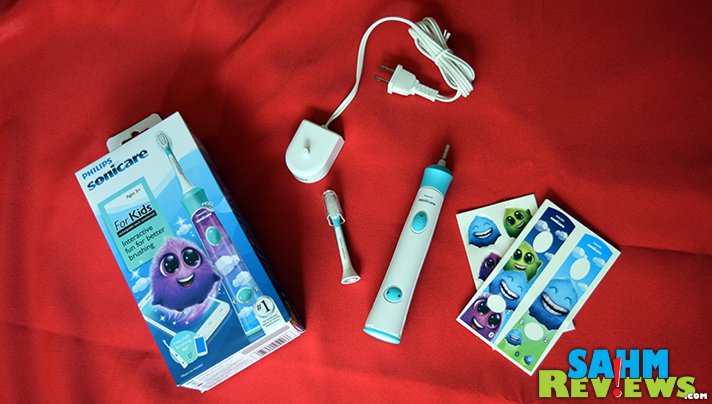Sonicare for Kids has the key to getting kids to brush their teeth: Making it a game on the electronic device! - SahmReviews.com