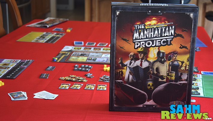 We learned a lot about The Manhattan Project by playing this title from Minion Games. Too bad this isn't used in the classroom - I would have gotten all A's! - SahmReviews.com