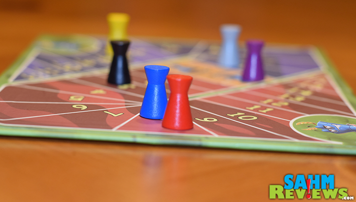 If you're the type that never seems to win at board games, then Why First? by AEG is exactly the game for you. You win by coming in second place! - SahmReviews.com