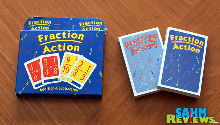 A variation on the game of War, Fraction Action by Game Geste, Inc. introduces fraction mathematics to this traditional title. Can you solve them? - SahmReviews.com