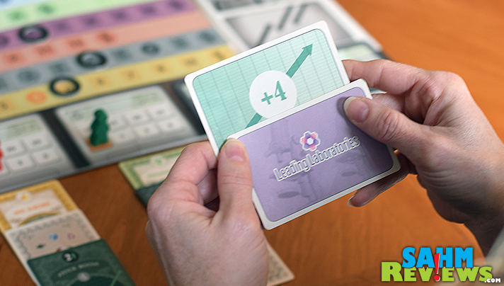 Stockpile by Nauvoo Games turned out to be a enjoyable representation of the financial markets in a 5-player game! A perfect gift for the aspiring Wall Street shark! - SahmReviews.com