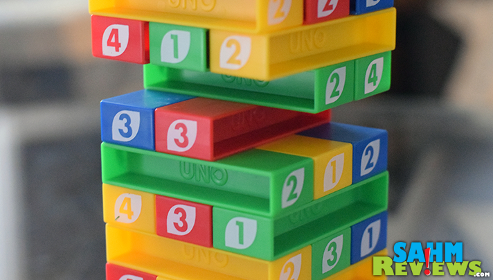 Another attempt at copying the success of Jenga, UNO Stacko was an attempt to capitalize on the success of UNO. It adds some new features, but is it enough? - SahmReviews.com