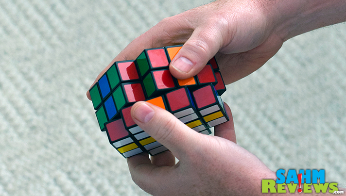 Have trouble with the original Rubik's Cube and wouldn't think of trying the X-Cube? The Boob Cube from Moving Parts might be the perfect puzzle for you! - SahmReviews.com