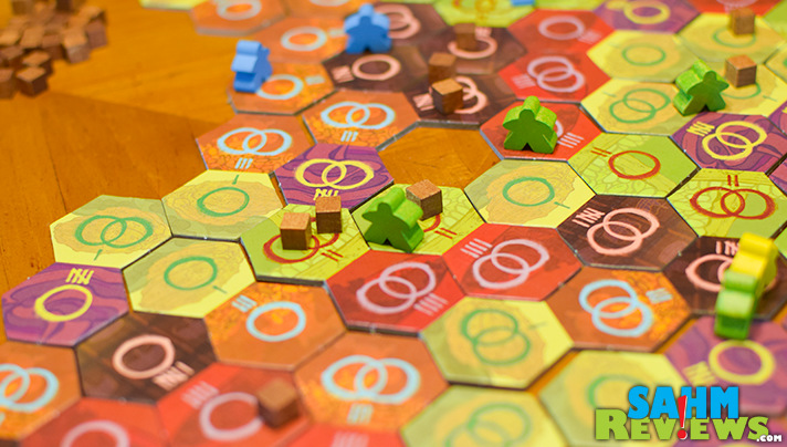If you've ever wondered how chocolate is made from pod to bar, King Chocolate by Mayfair Games lets you simulate the process in game form! - SahmReviews.com