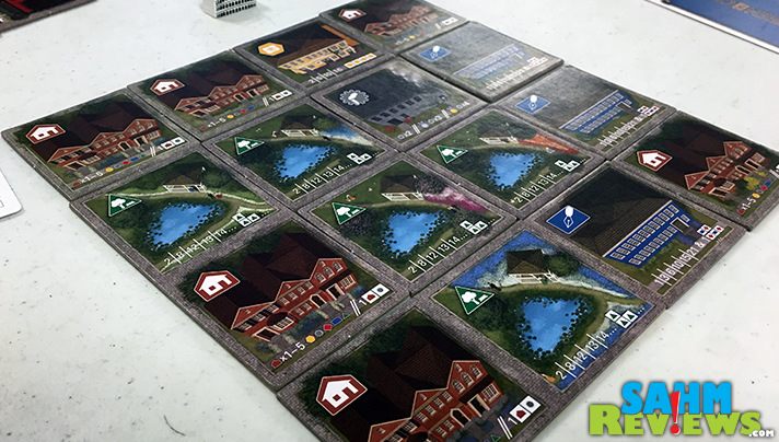 Between Two Cities is a game of creating 4x4 cities with the help of another player. - SahmReviews.com