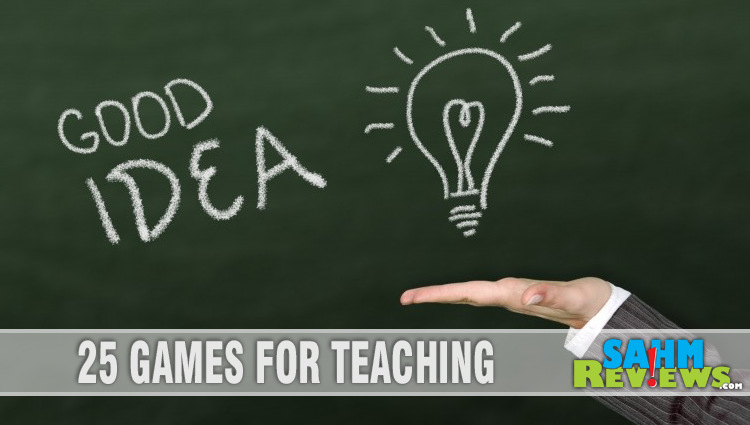Looking to add a excitement to your lesson plan? Check out this list of 25 games for teaching. - SahmReviews.com