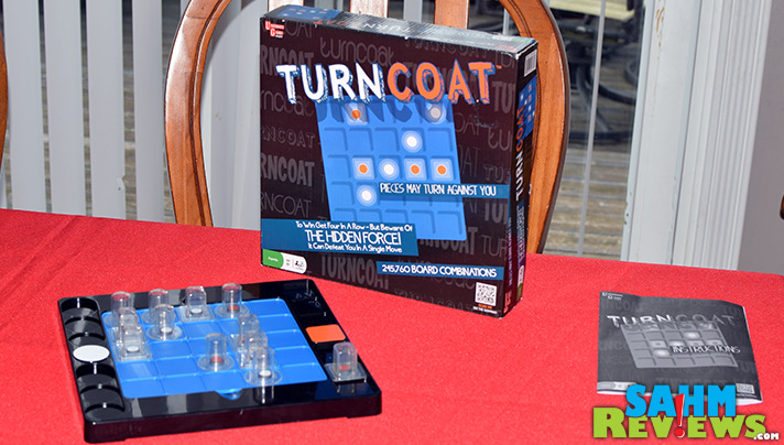 It's rather easy to lose track of your colors in Turncoat by University Games. Magnet are both the secret and the challenge! - SahmReviews.com
