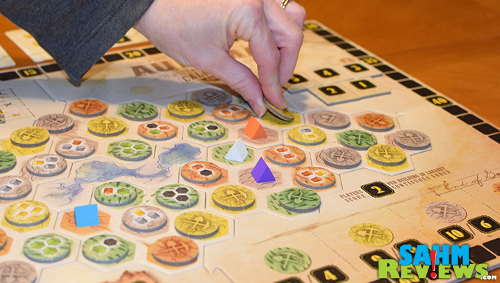 Ever wanted to try a board game other than Monopoly? Gold West by Tasty Minstrel Games is a perfect hobby game for first-timers! - SahmReviews.com